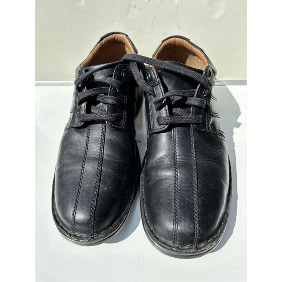 Clarks Collection Cushion Soft Men\'s Size 9. 5 M Black Lace Up Shoes 14885 main image 10